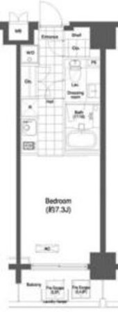 プライムアーバン目黒大橋ヒルズの物件間取画像